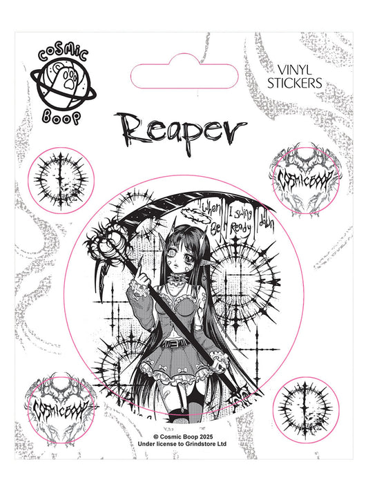 Cosmic Boop Reaper Vinyl Sticker Set
