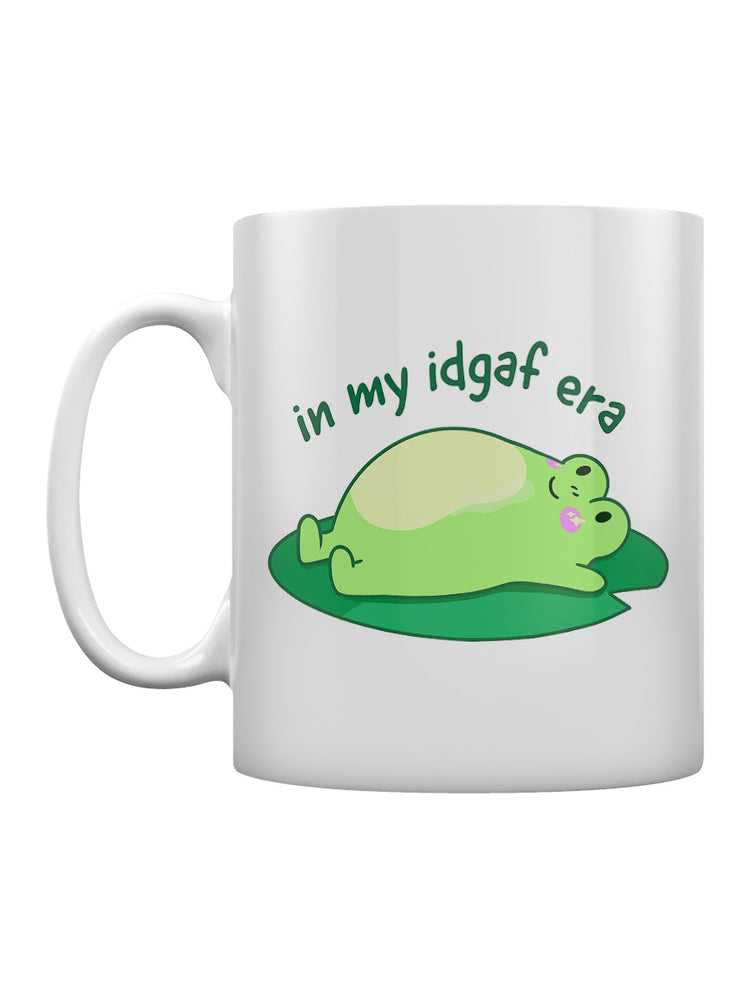 In My IDGAF Era Frog Mug