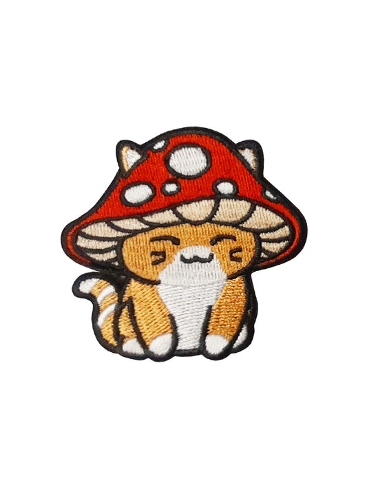 Mushroom Kitten Patch