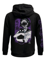 Pinku Kult Bakeneko Black Zipped Premium Hoodie