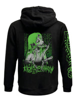 Pinku Kult Venom Black Zipped Premium Hoodie