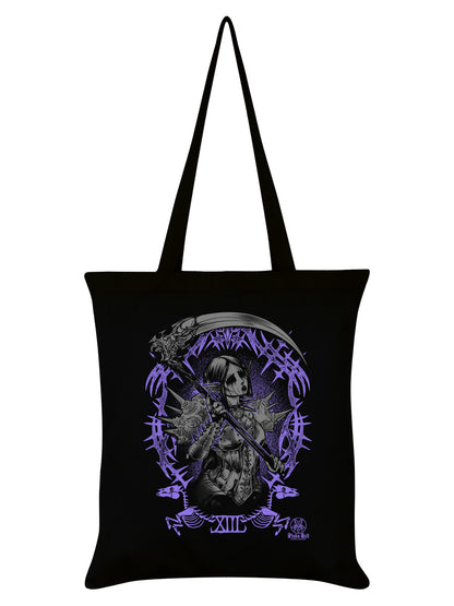 Pinku Kult Death Black Tote Bag