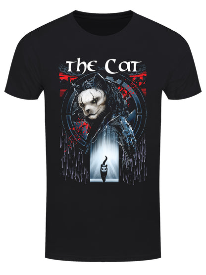 Horror Cats The Cat Men's Black T-Shirt