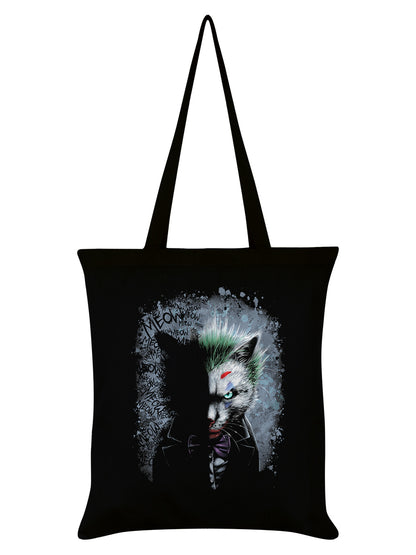 Horror Cats Meow, Meow, Meow! Black Tote Bag