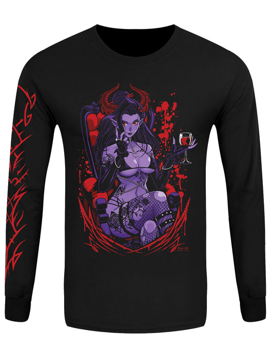 Requiem Collective Rose Black Long Sleeve T-Shirt