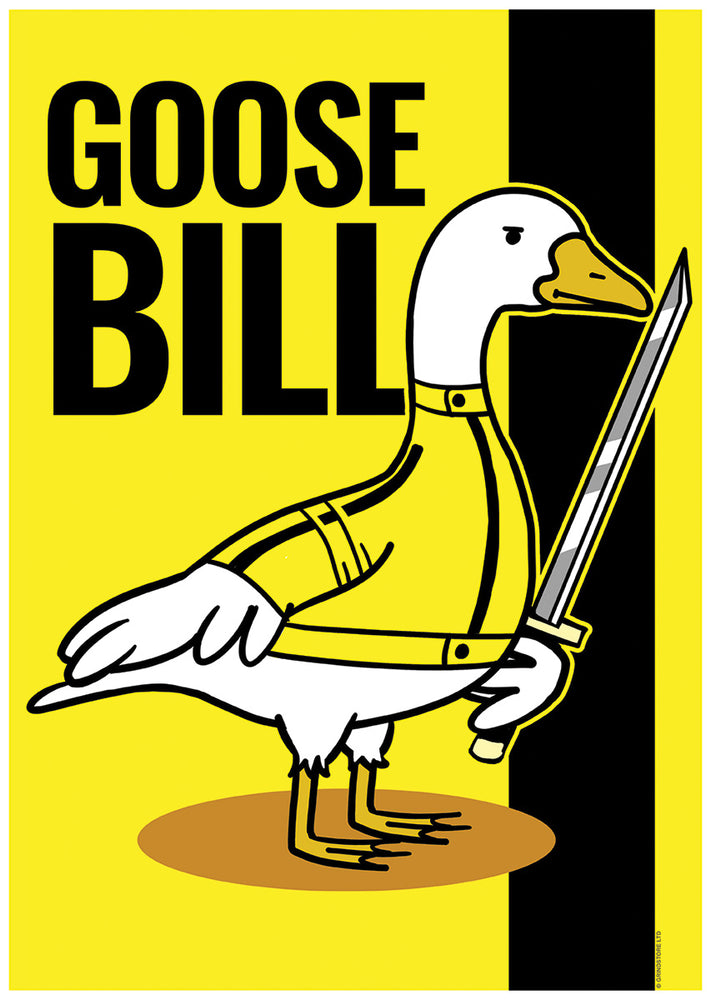 Silly Goose Goose Bill Mini Poster