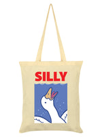 Silly Goose Don't Go Back In The Water Cream Tote Bag