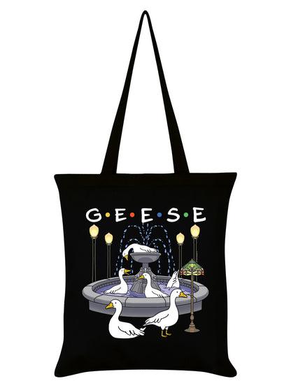 Silly Goose G.E.E.S.E. Black Tote Bag