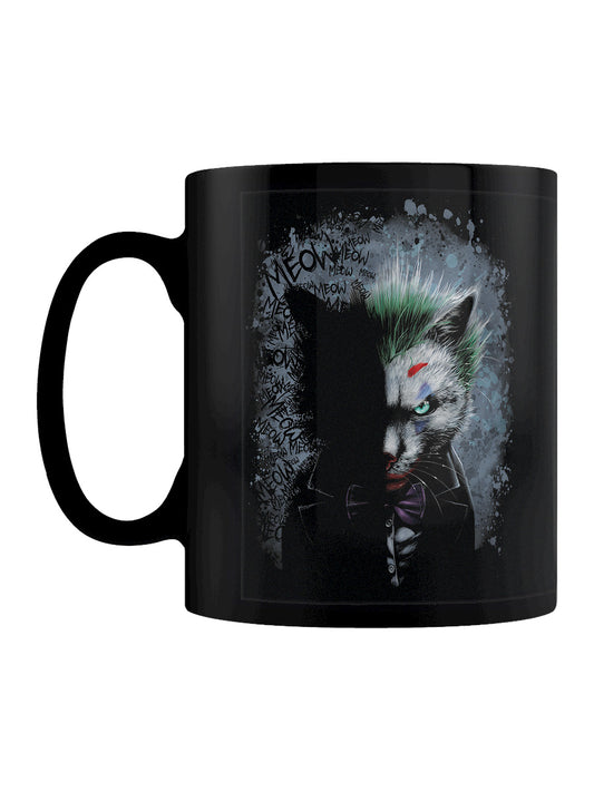 Horror Cats Meow, Meow, Meow! Black Mug