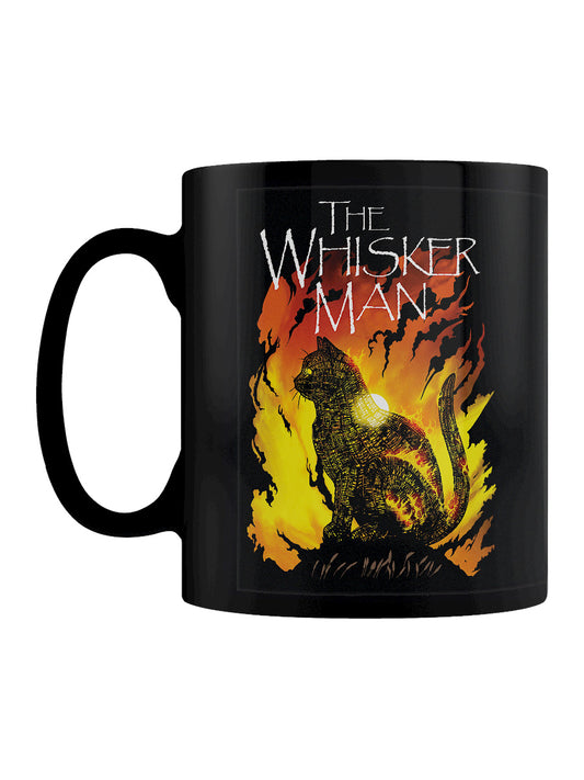 Horror Cats The Whisker Man Black Mug