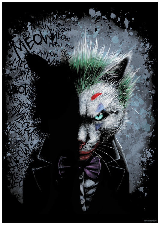 Horror Cats Meow, Meow, Meow! Mini Poster
