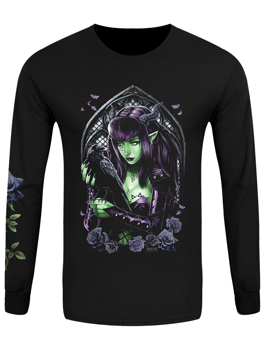 Requiem Collective Raven Black Long Sleeve T-Shirt