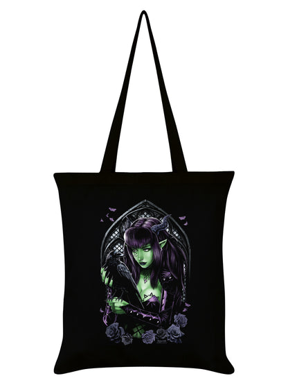 Requiem Collective Raven Black Tote Bag