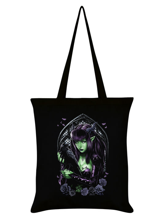 Requiem Collective Raven Black Tote Bag