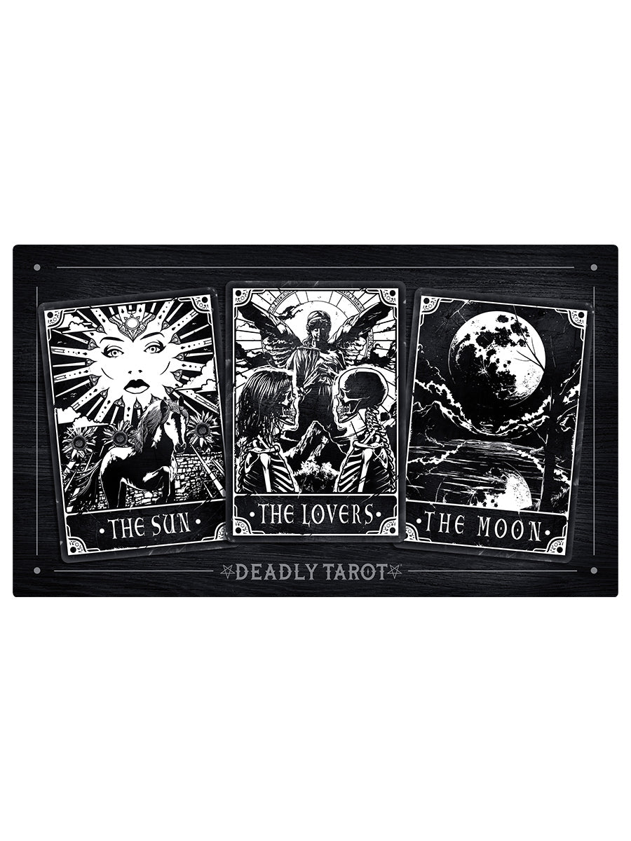 Deadly Tarot The Sun, The Moon & The Lovers XL Mouse/Desk Mat