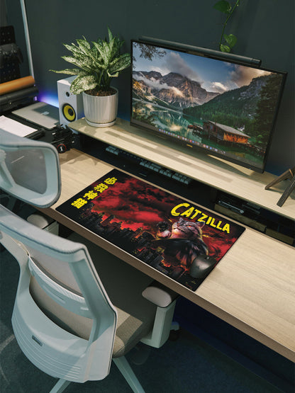 Horror Cats Catzilla XL Mouse/Desk Mat