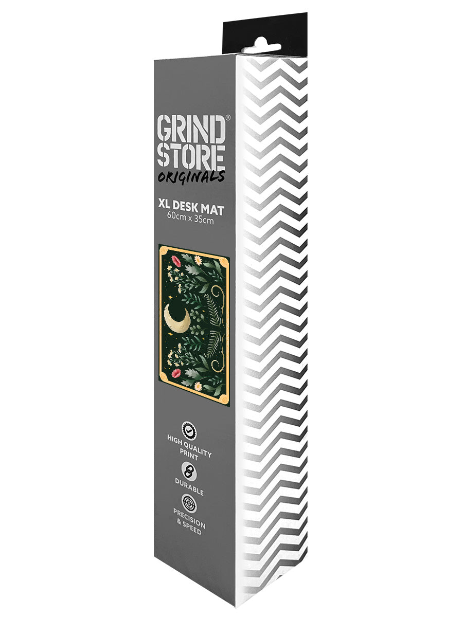 Floral Moon XL Mouse/Desk Mat