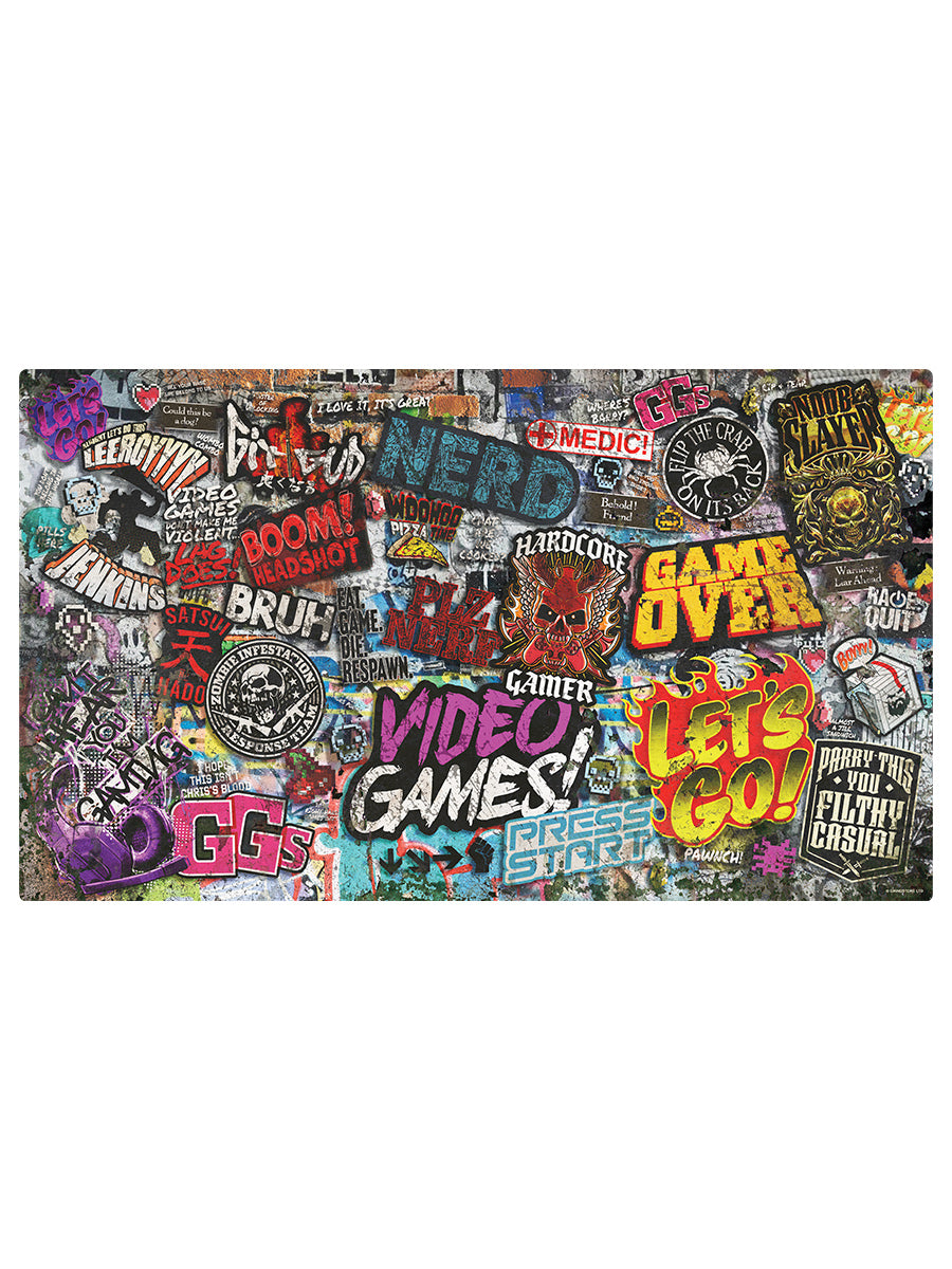 Gaming Sticker Bomb XL Mouse/Desk Mat