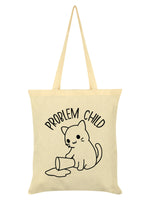 Problem Child Cream Tote Bag