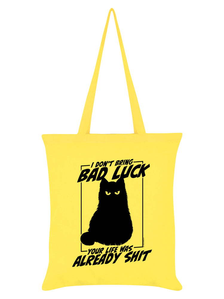 I Don't Bring Bad Luck Lemon Tote Bag
