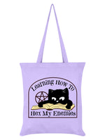 Learning How To Hex My Enemies Lilac Tote Bag