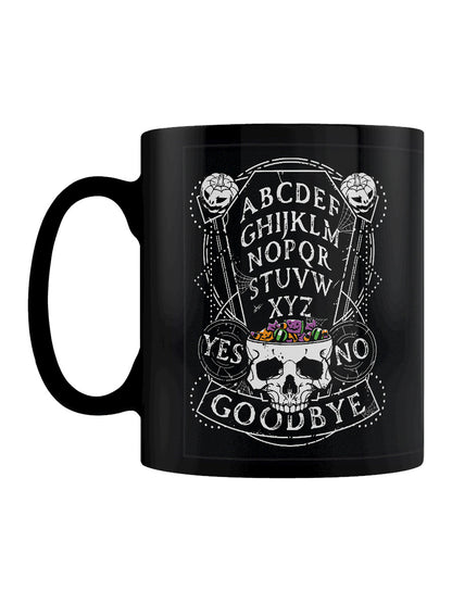 Pumpkin Ouija Black Mug
