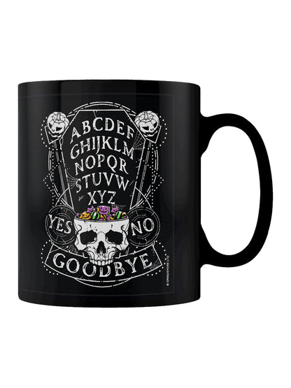 Pumpkin Ouija Black Mug