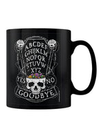 Pumpkin Ouija Black Mug