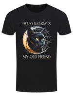 Hello Darkness My Old Friend Men's Black T-Shirt