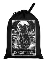 Deadly Tarot - Jólakötturinn The Yule Cat Black Santa Sack