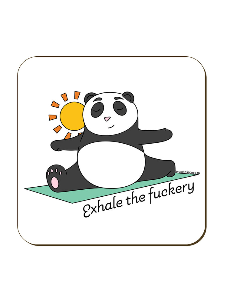 Yoga Panda Exhale The Fuckery Coaster