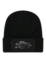 Requiem Collective Ebony Rose Black Beanie