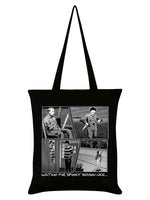 Waiting For Spooky Season Like... Black Tote Bag