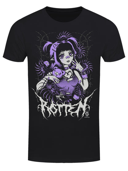 Cosmic Boop Rotten Men's Black T-Shirt
