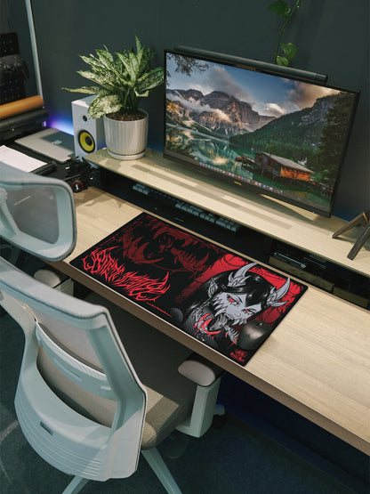 Pinku Kult Bite XL Mouse/Desk Mat