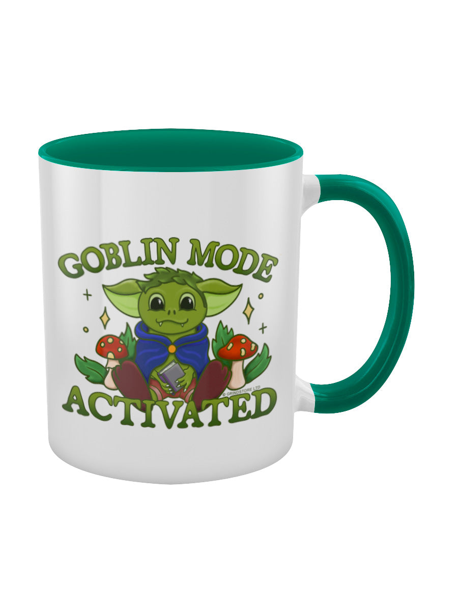 Goblin Mode Activated Green Inner 2-Tone Mug