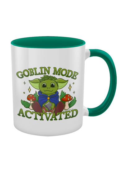 Goblin Mode Activated Green Inner 2-Tone Mug