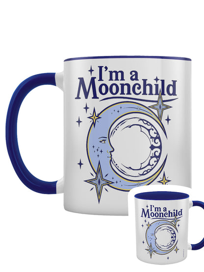I'm a Moonchild Blue Inner 2-Tone Mug