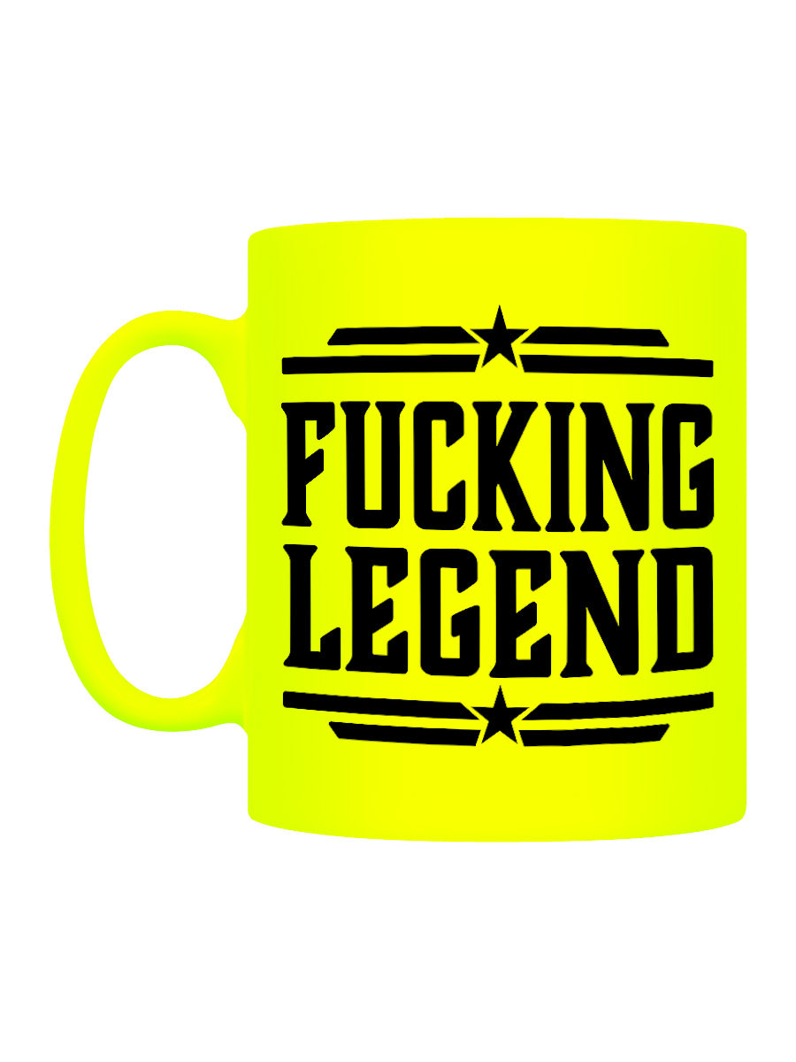 Fucking Legend Yellow Neon Mug