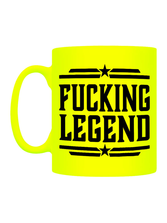Fucking Legend Yellow Neon Mug