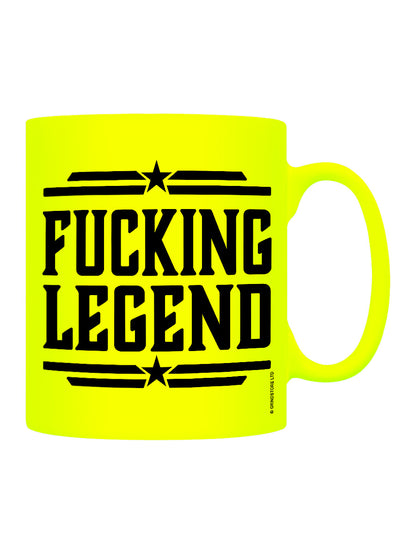 Fucking Legend Yellow Neon Mug