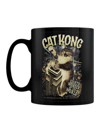 Horror Cats Cat Kong Black Mug