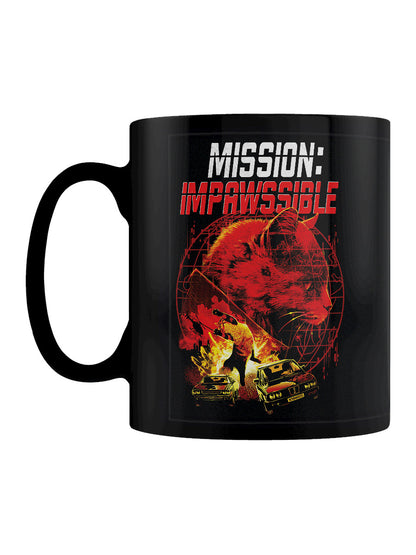 Horror Cats Mission: Impawssible Black Mug