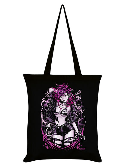 Requiem Collective Jett Black Tote Bag