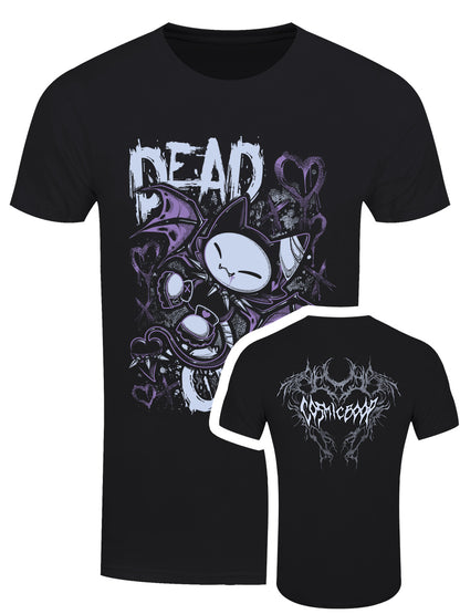 Cosmic Boop Dead Cute Men's Black T-Shirt