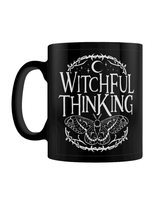 Witchful Thinking Black Mug