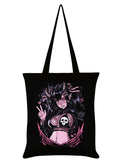 Requiem Collective Hanni Black Tote Bag