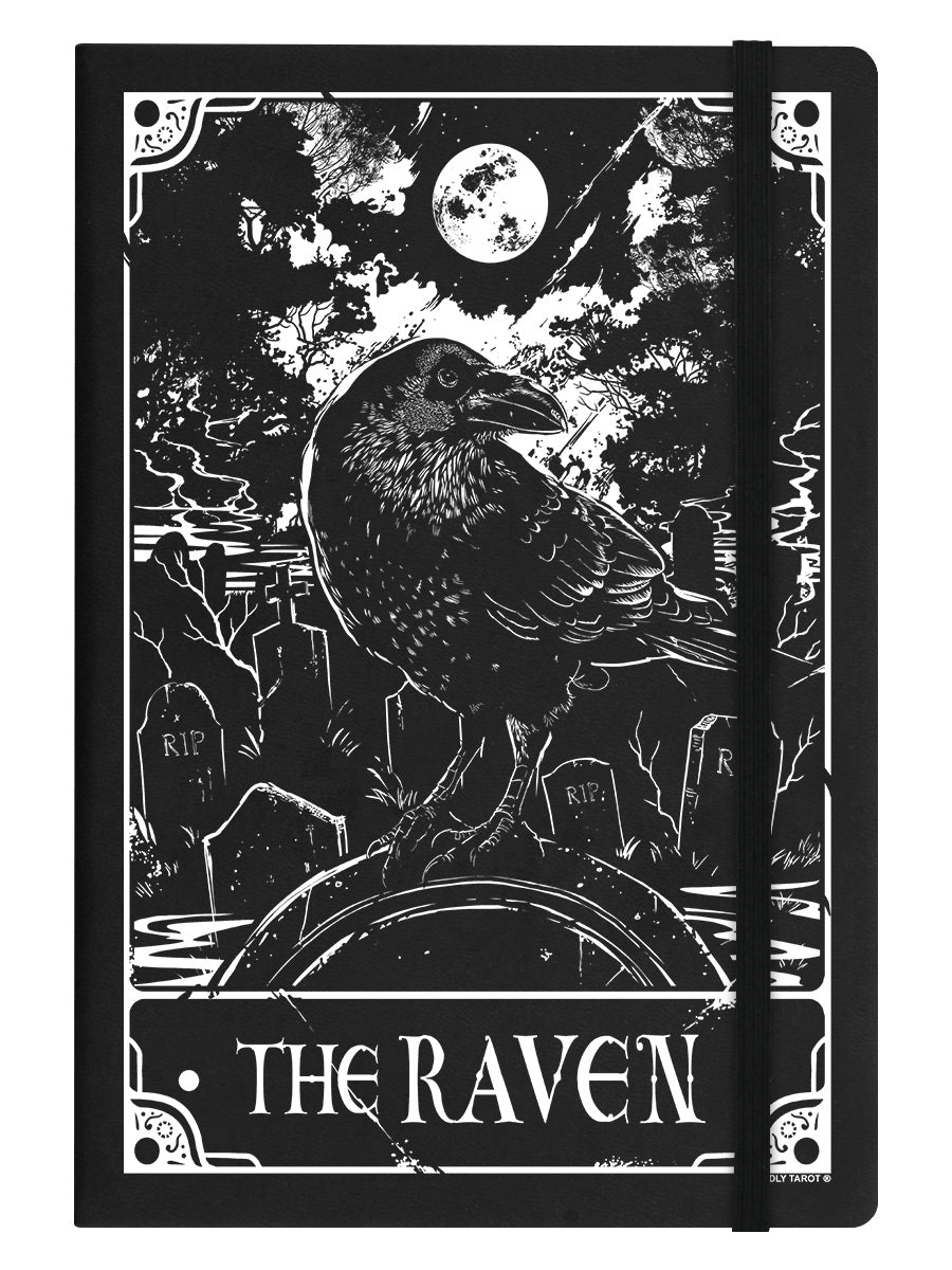 Deadly Tarot - The Raven Black A5 Hard Cover Notebook