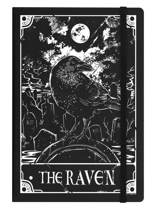 Deadly Tarot - The Raven Black A5 Hard Cover Notebook