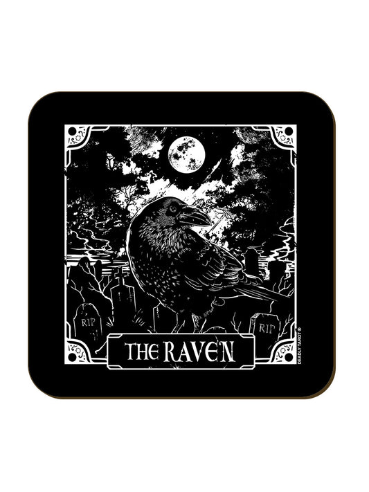Deadly Tarot - The Raven Coaster